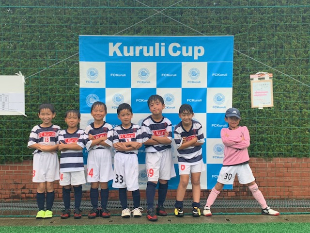 U9ミニKuruliCup7人の集合写真